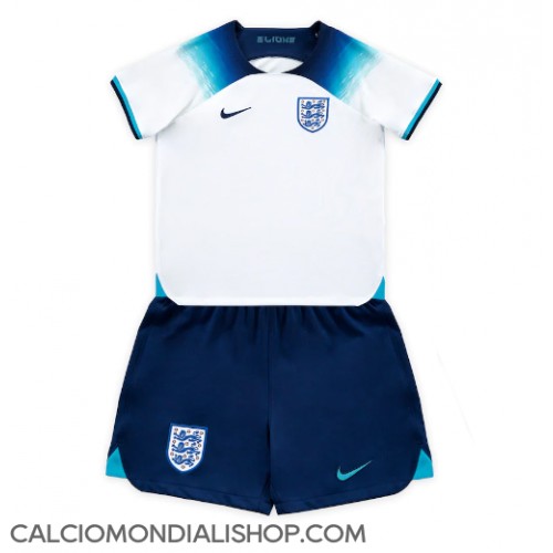 Maglie da calcio Inghilterra Prima Maglia Bambino Mondiali 2022 Manica Corta (+ Pantaloni corti)